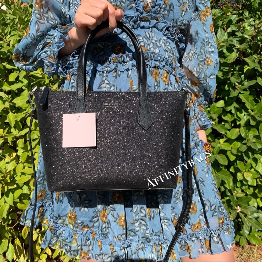 Kate spade Small Bag Joeley Satchel black glitter - Picture 3 of 8